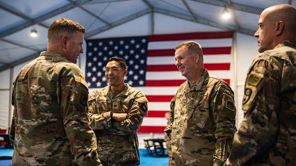 Major General Sherman assesses operations with Task Force 51