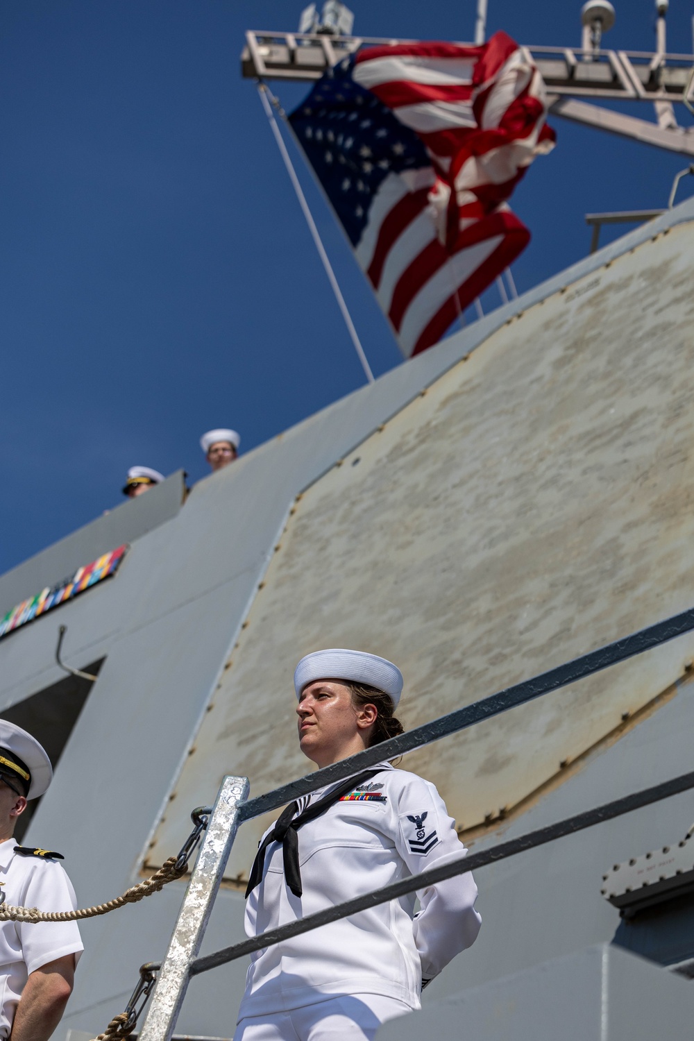 USS Mahan Departs Naval Station Norfolk