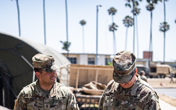 Major General Sherman assesses operations with Task Force 51