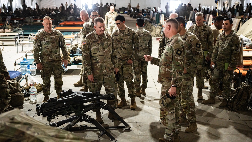 Major General Sherman assesses operations with Task Force 51