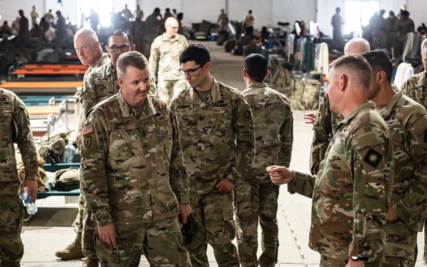 Major General Sherman assesses operations with Task Force 51