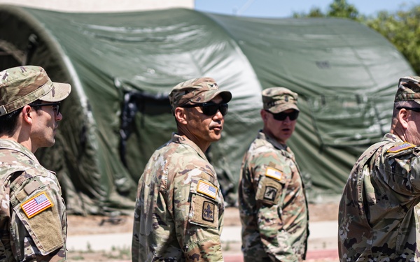 Major General Sherman assesses operations with Task Force 51