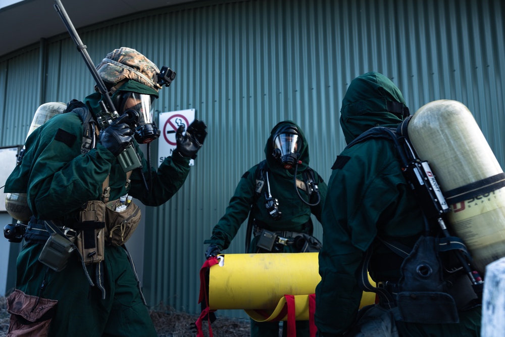 31st MEU | CBRN Response Element exercise