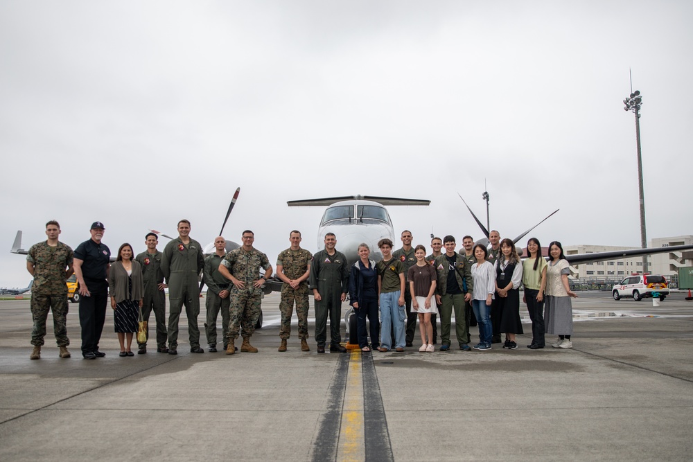 MCAS Iwakuni CO conducts final flight