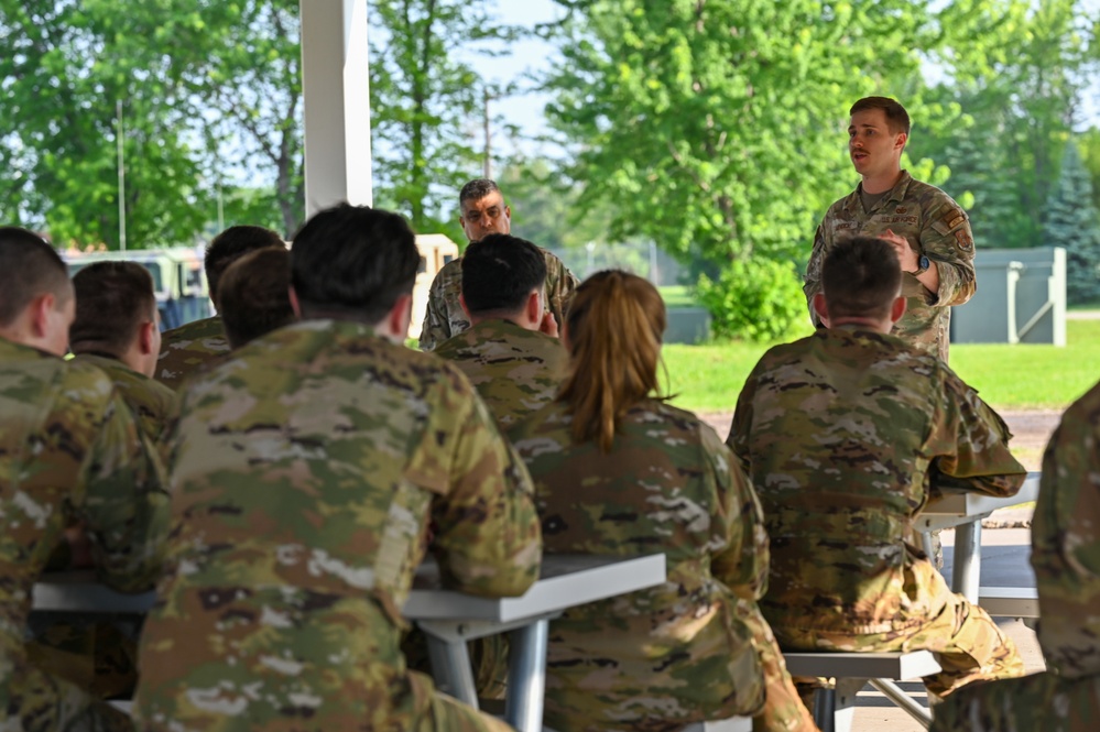 155th Civil Engineering Airmen Practice Combat Skills