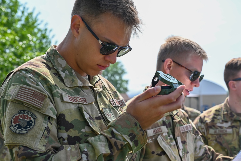 155th Civil Engineering Airmen Practice Combat Skills