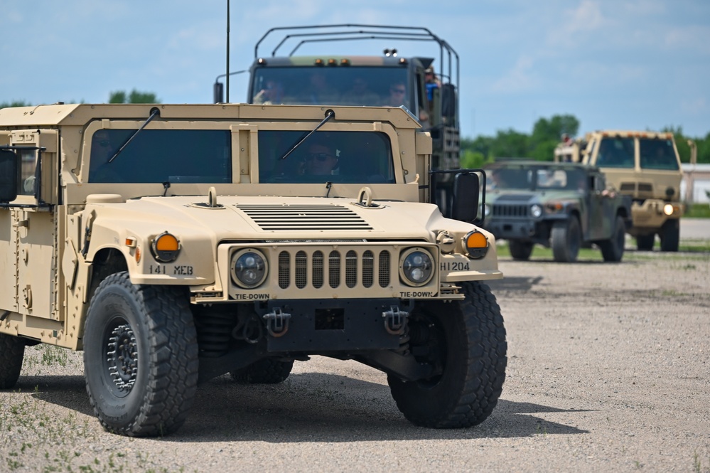 155th Civil Engineering Airmen Practice Combat Skills