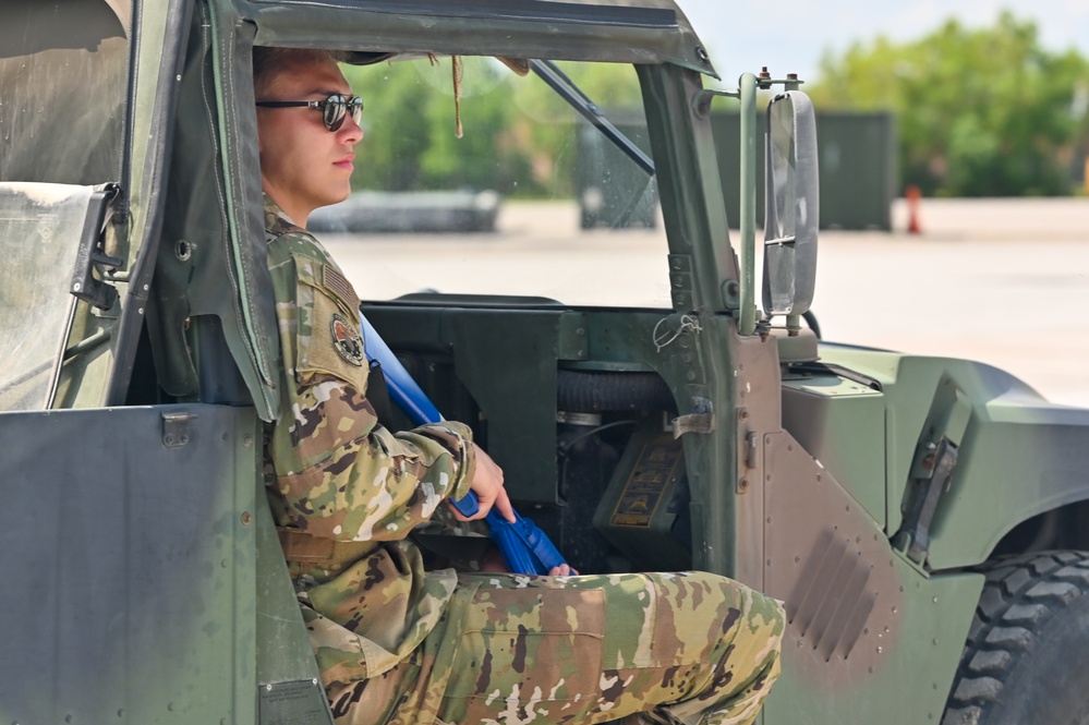 155th Civil Engineering Airmen Practice Combat Skills