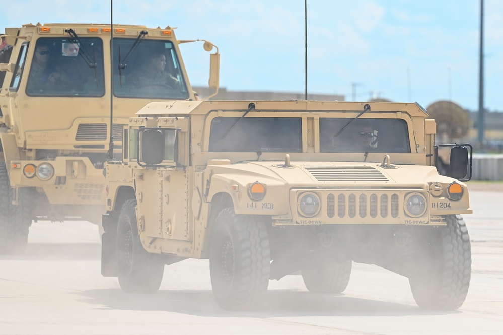 155th Civil Engineering Airmen Practice Combat Skills