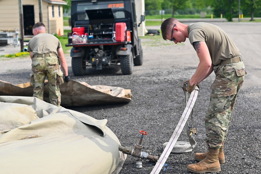 155th Civil Engineering Airmen Practice Combat Skills