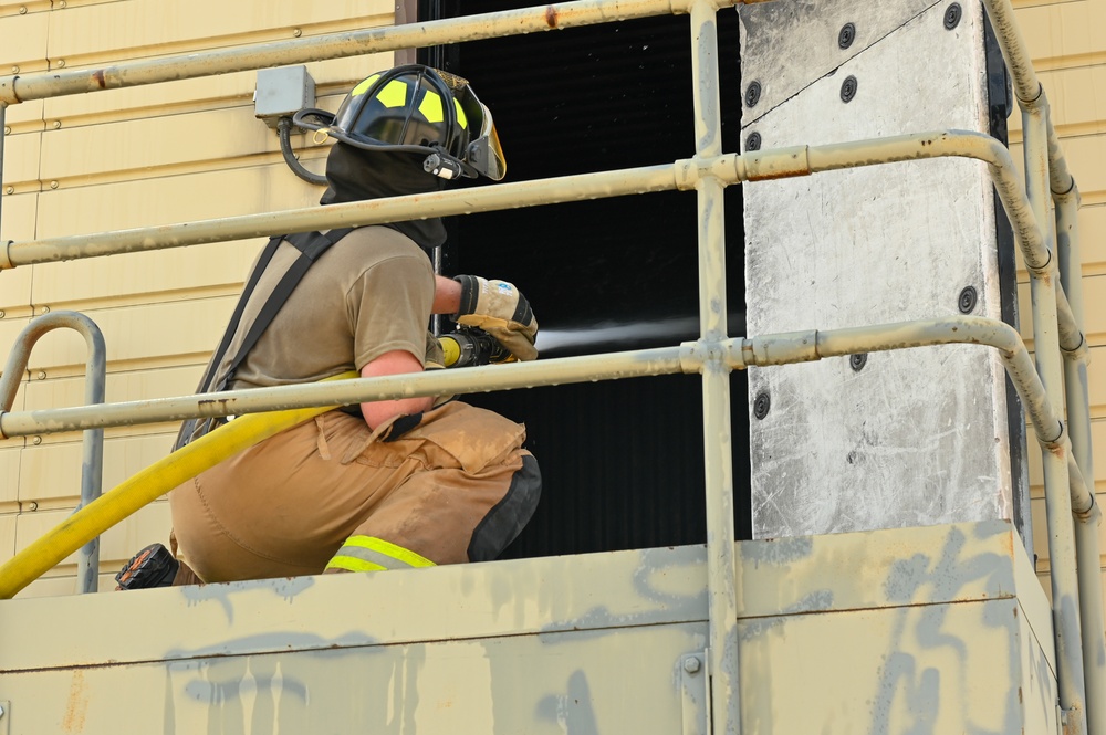 155th Civil Engineering Airmen Practice Combat Skills