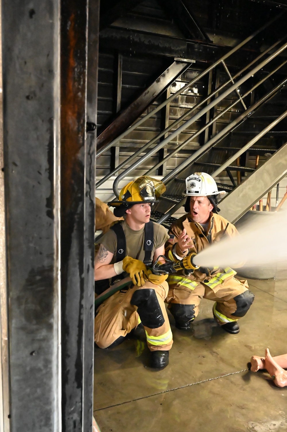 155th Civil Engineering Airmen Practice Combat Skills