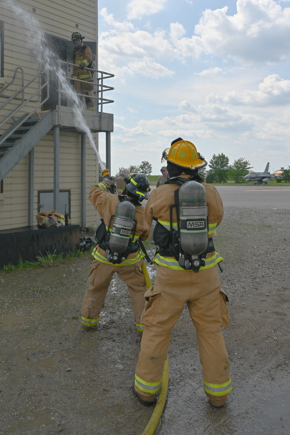 155th Civil Engineering Airmen Practice Combat Skills
