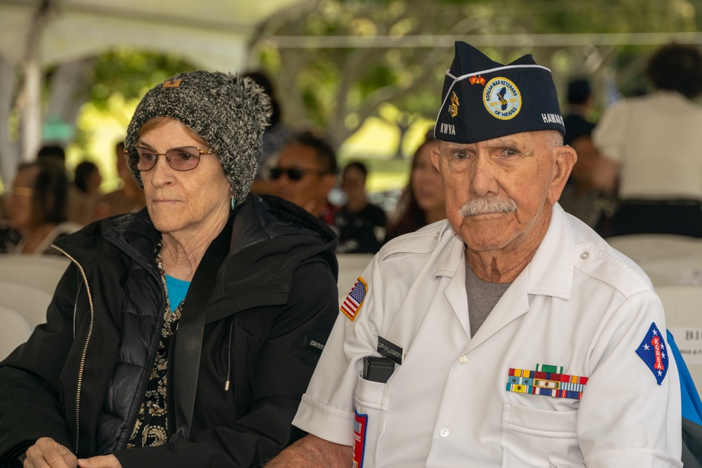 Korean War 75th Anniversary Ceremony
