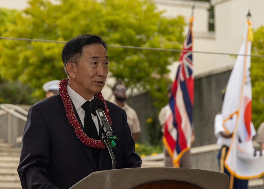 Korean War 75th Anniversary Ceremony
