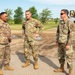 Nebraska National Guard Leadership Visits 155th Civil Engineers While Training