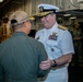 Vice Adm. Fred W. Kacher, commander, U.S. 7th Fleet, visits USS Tripoli (LHA 7)