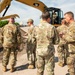 Nebraska National Guard Leadership Visits 155th Civil Engineers While Training