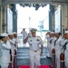 Vice Adm. Fred W. Kacher, commander, U.S. 7th Fleet, visits USS Tripoli (LHA 7)