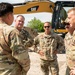 Nebraska National Guard Leadership Visits 155th Civil Engineers While Training