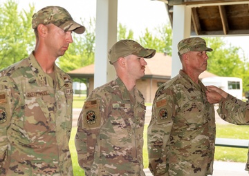 Nebraska National Guard Leadership Visits 155th Civil Engineers While Training