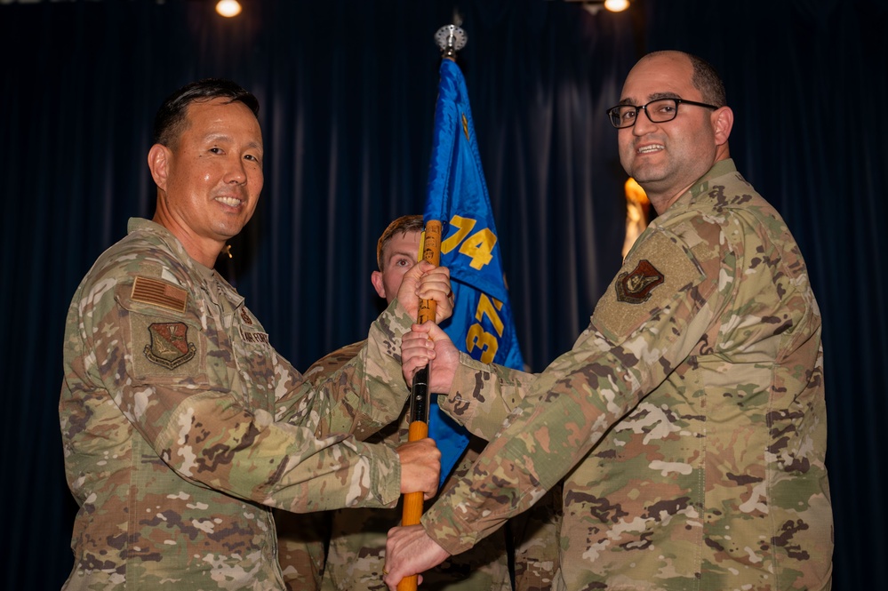 374 CES Change of Command