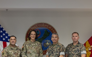Brig. Gen. Deydre Teyhen visits MCB Camp Blaz
