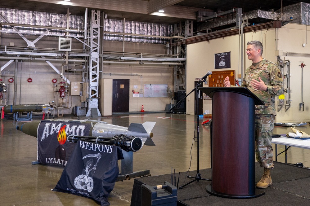 Feeding the Beast: 35th Munitions Squadron Activation