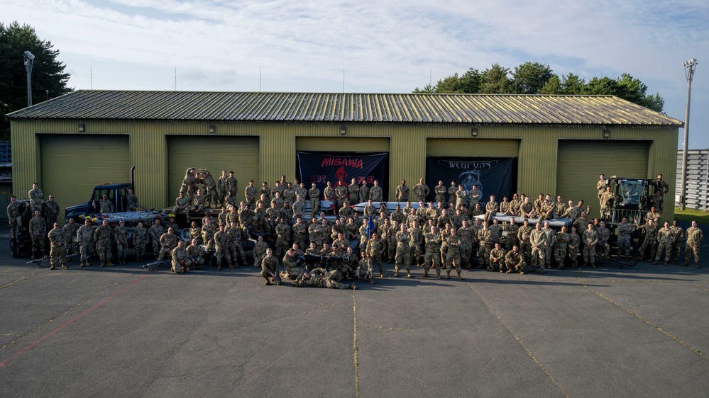 Feeding the Beast: 35th Munitions Squadron Activation