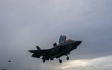 31st MEU | USS America conducts rapid flight operations
