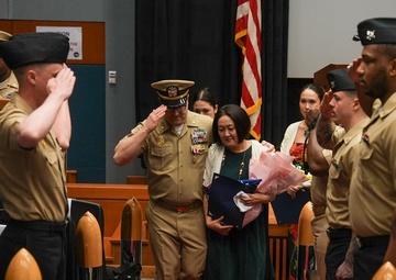 Lt. Cmdr. Nathan Ouellette Retires after 24 Years of Service