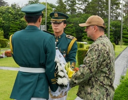 CNFK, ROK Navy Senior Enlisted Leaders Honor 75th Anniversary of Korean War