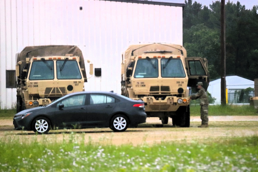 June 2025 training operations at Fort McCoy