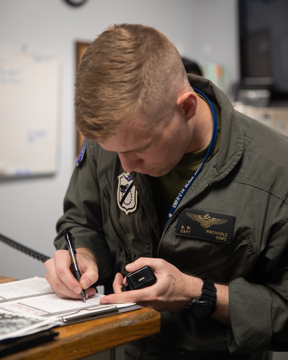 VMFA-214 conducts simulated close air support