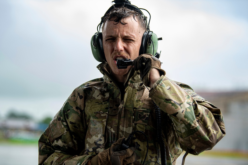 36 AS, 1 SOS team up for local exercise