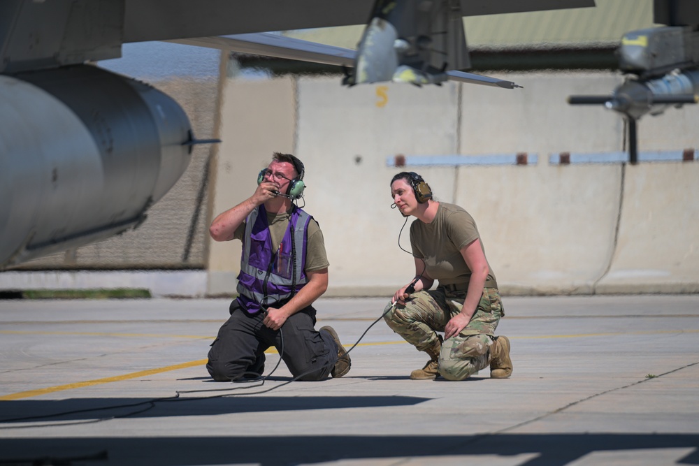 Exercise Anatolian Eagle 25 Takeoffs