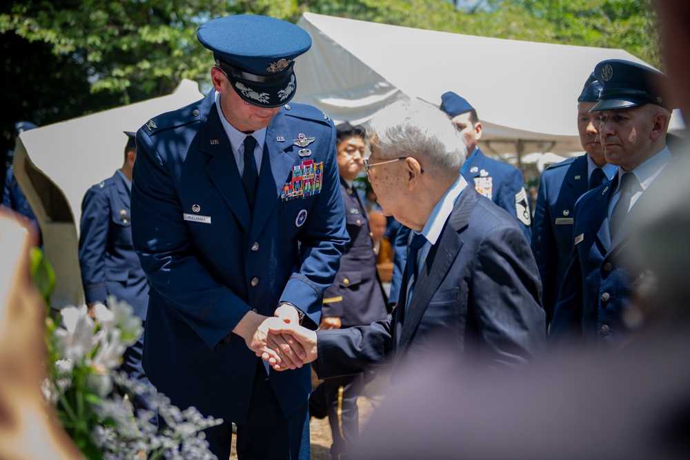 B-29 Memorial Ceremony honors Airmen, deepens US–Japan bonds