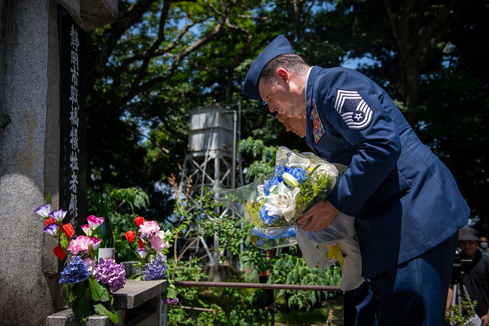 B-29 Memorial Ceremony honors Airmen, deepens US–Japan bonds