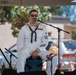 Musician 1st Class Owen Sczerba Performs at 2025 Haleiwa Arts Festival
