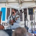 Musician 2nd Class Daniel Caton Performs at 2025 Haleiwa Arts Festival
