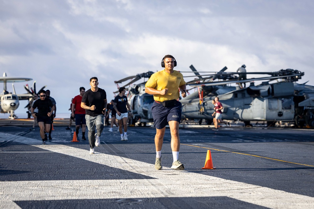 Daily Operations Aboard USS George H.W. Bush (CVN 77)