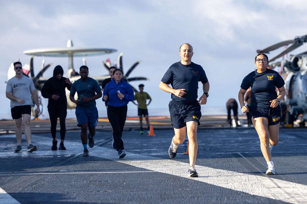 Daily Operations Aboard USS George H.W. Bush (CVN 77)
