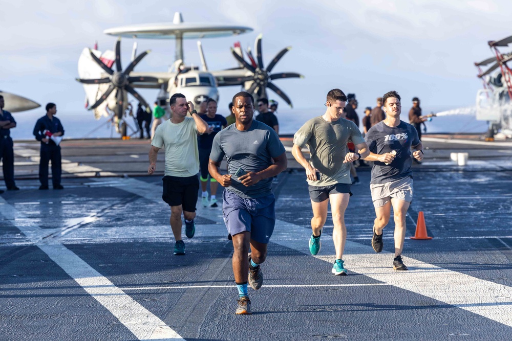Daily Operations Aboard USS George H.W. Bush (CVN 77)
