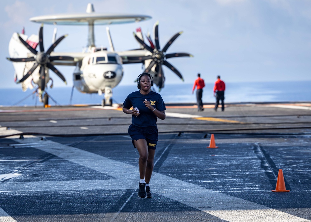 Daily Operations Aboard USS George H.W. Bush (CVN 77)