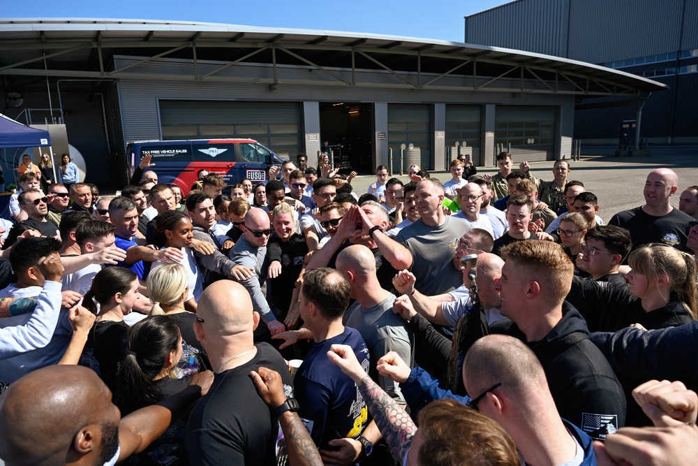 721st Aerial Port Squadron holds Port Dawg Memorial Run