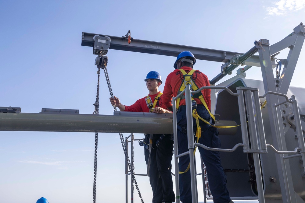 Daily Operations Aboard USS George H.W. Bush (CVN 77)