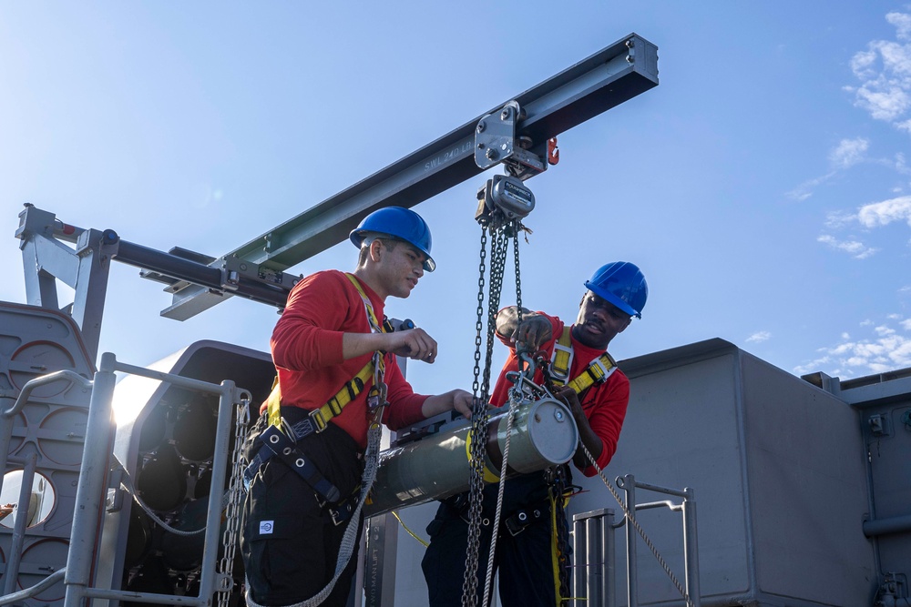 Daily Operations Aboard USS George H.W. Bush (CVN 77)