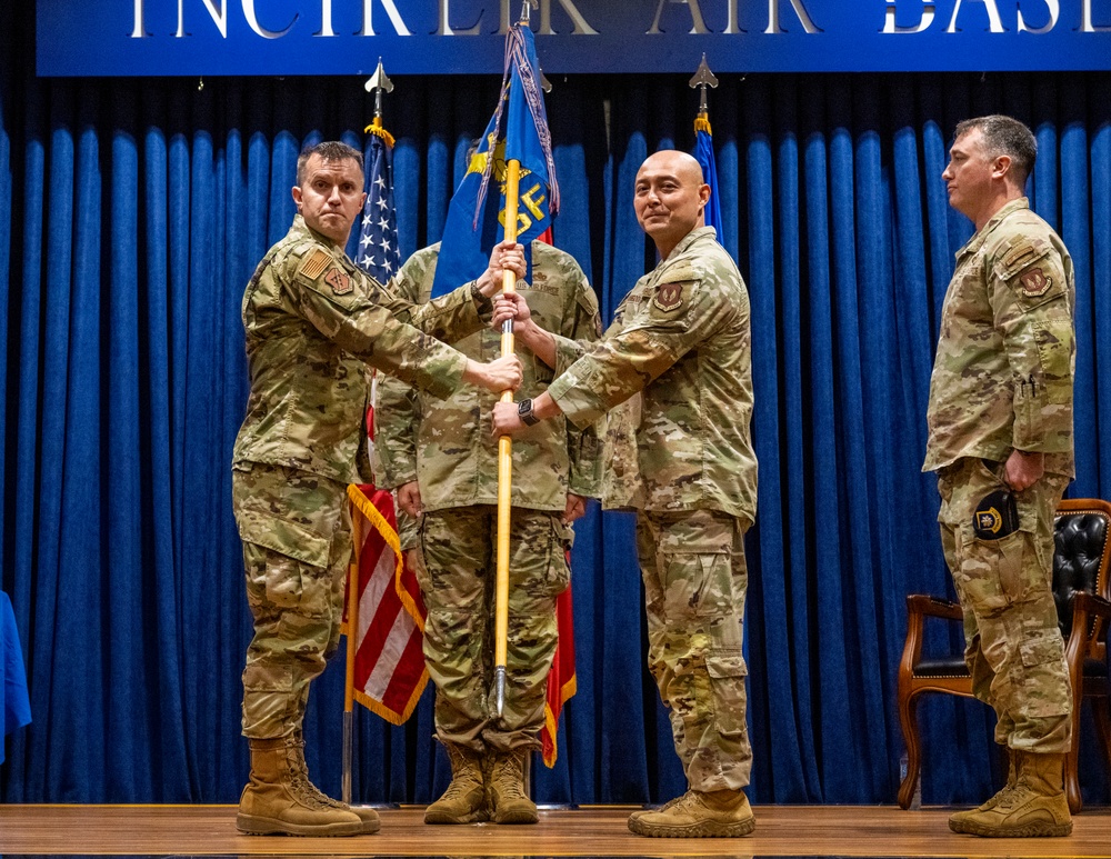 Defenders Mark Leadership Transition at 39th SFS Change of Command