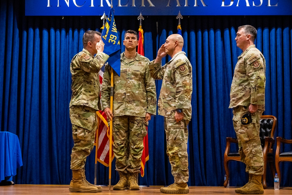 Defenders Mark Leadership Transition at 39th SFS Change of Command