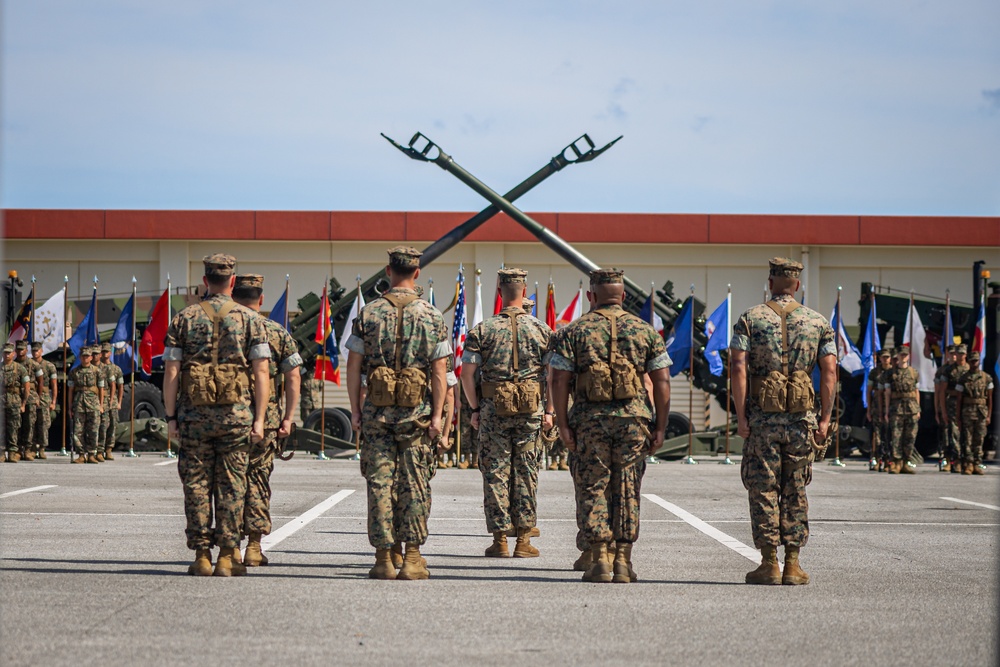 12th MLR Change of Command Ceremony 2025